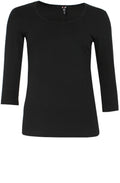 Black Jersey Top