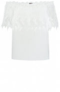 Crocheted Off The Shoulder Top