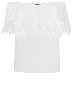 Crocheted Off The Shoulder Top