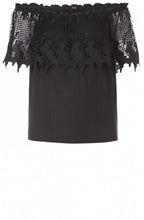 Crocheted Off The Shoulder Top