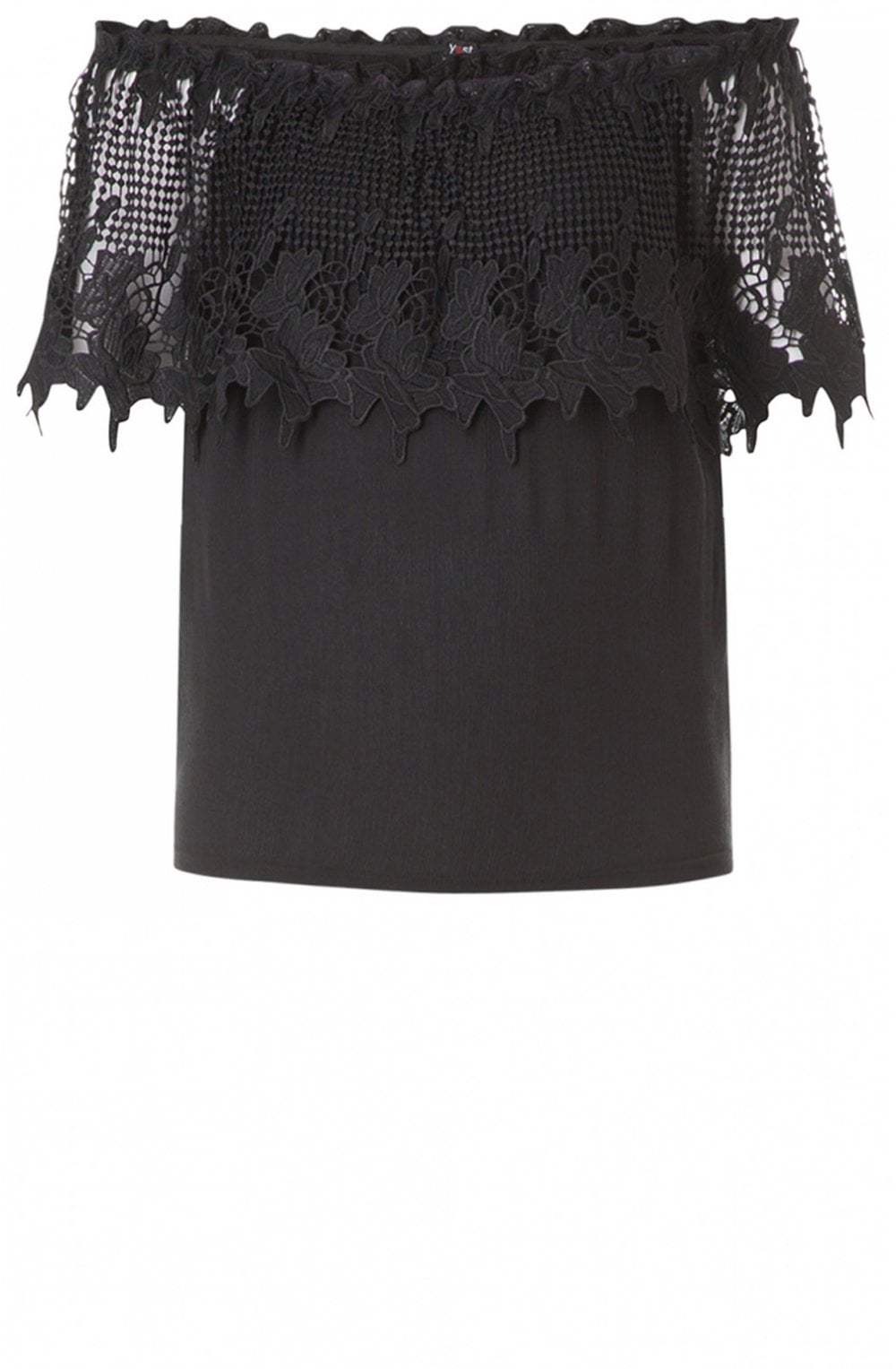 Crocheted Off The Shoulder Top