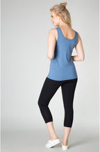 Indigo Jersey Vest Top