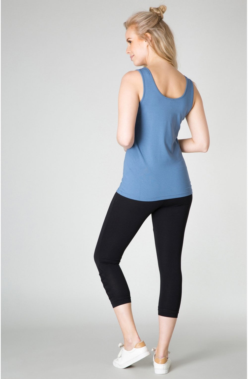 Indigo Jersey Vest Top