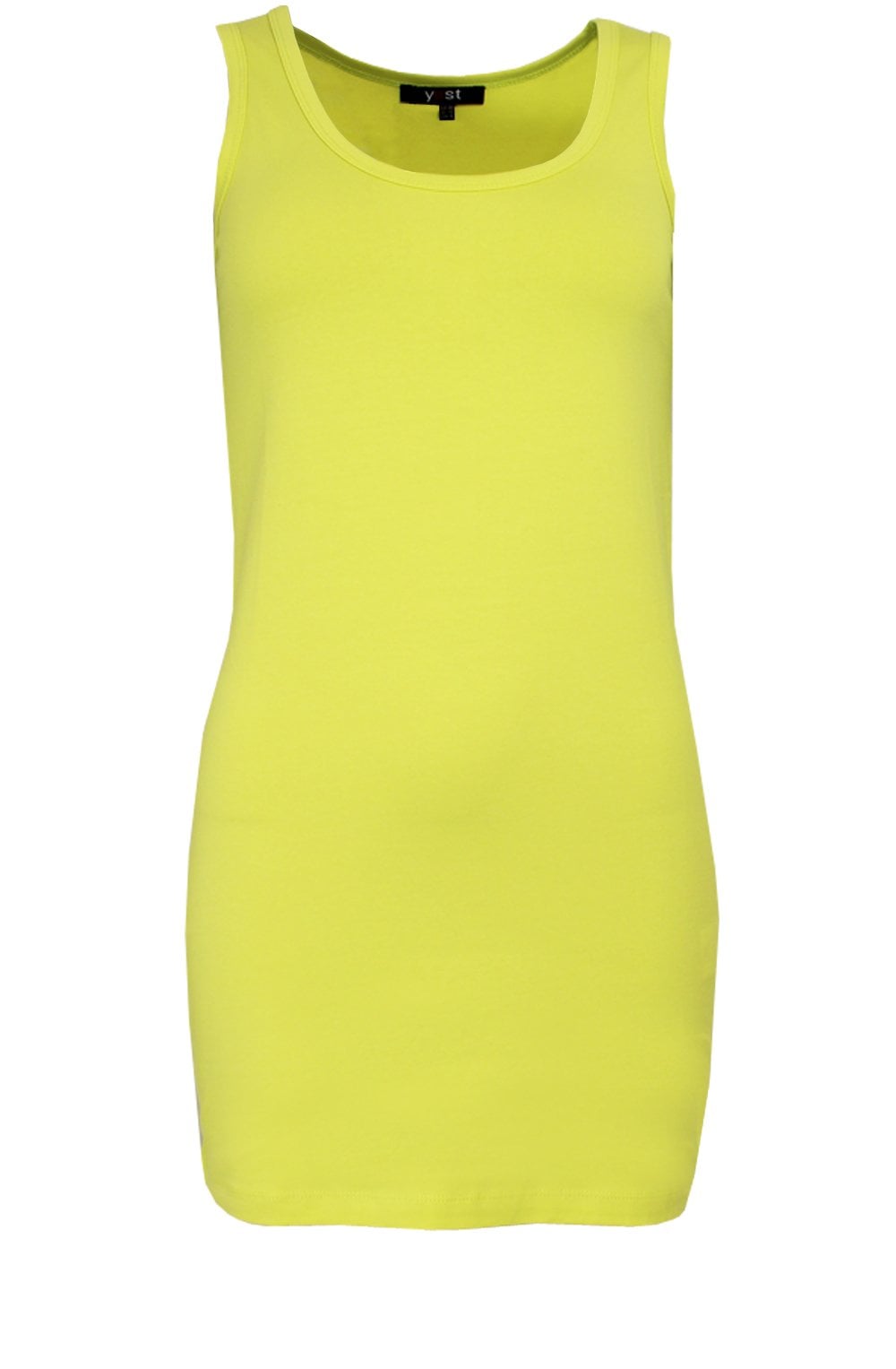 Lime Green Vest Top