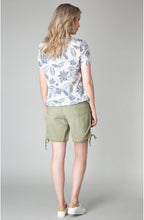 Soft Blue Floral Print Top