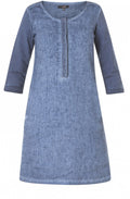 Soft Blue Shift Dress
