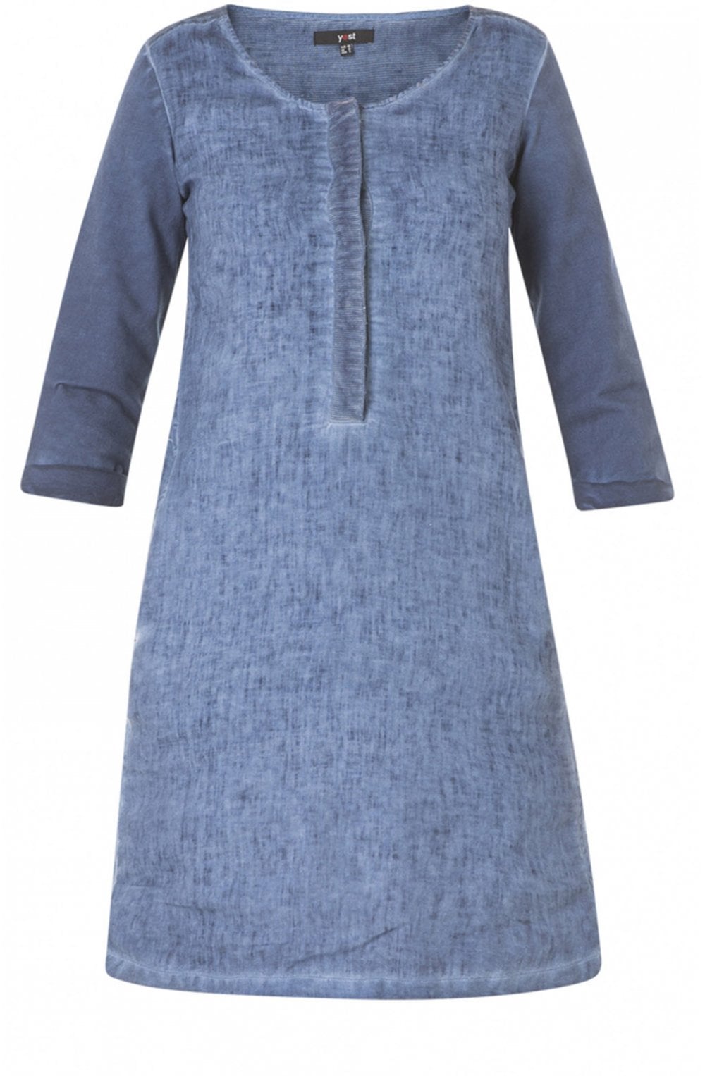 Soft Blue Shift Dress