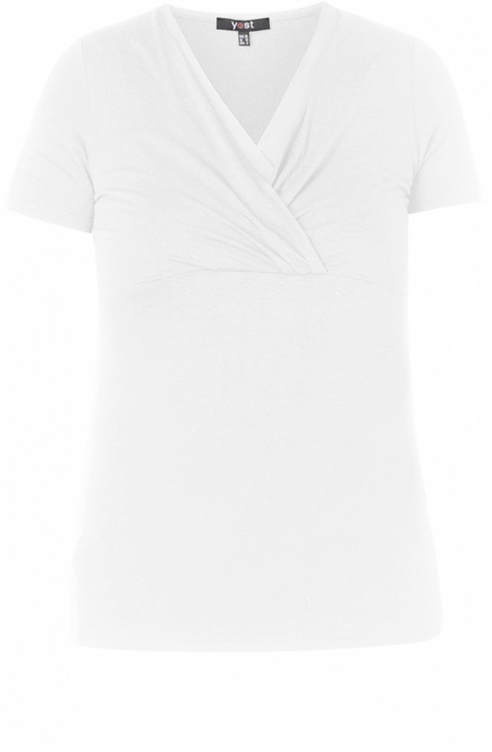 White Cross Front Top