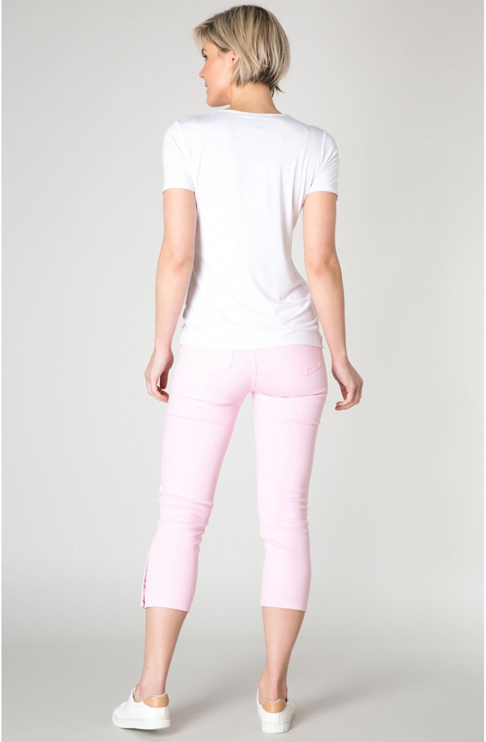 White Cross Front Top
