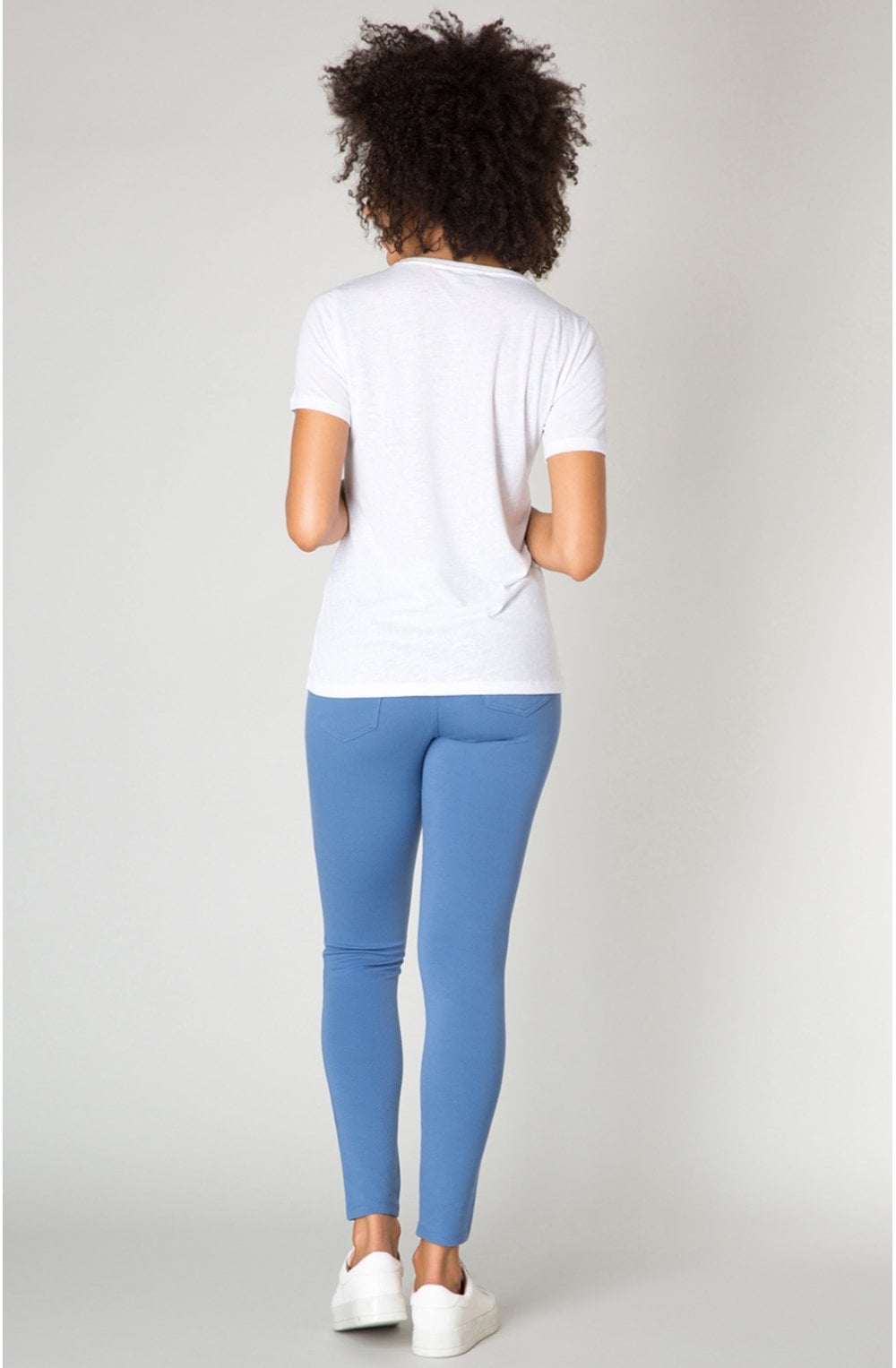 White Jersey T Shirt