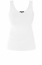 White Jersey Vest Top